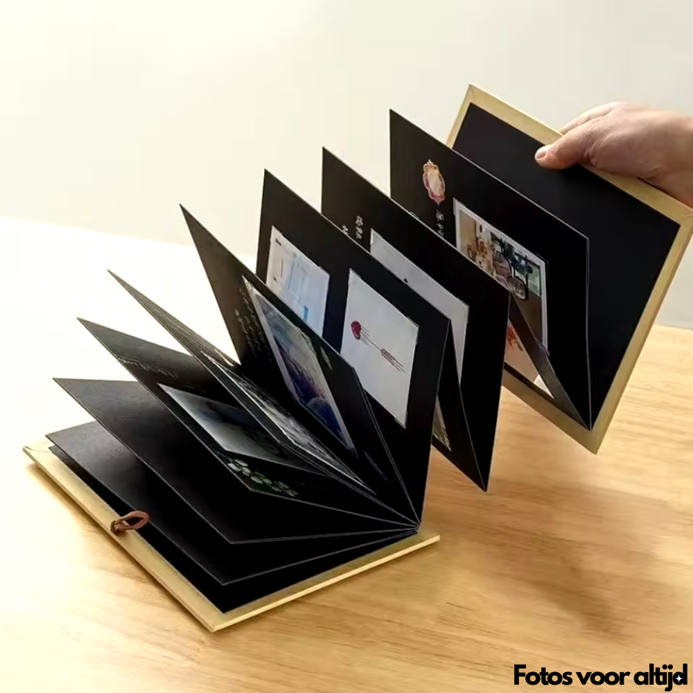 Uitklapbaar fotoboek