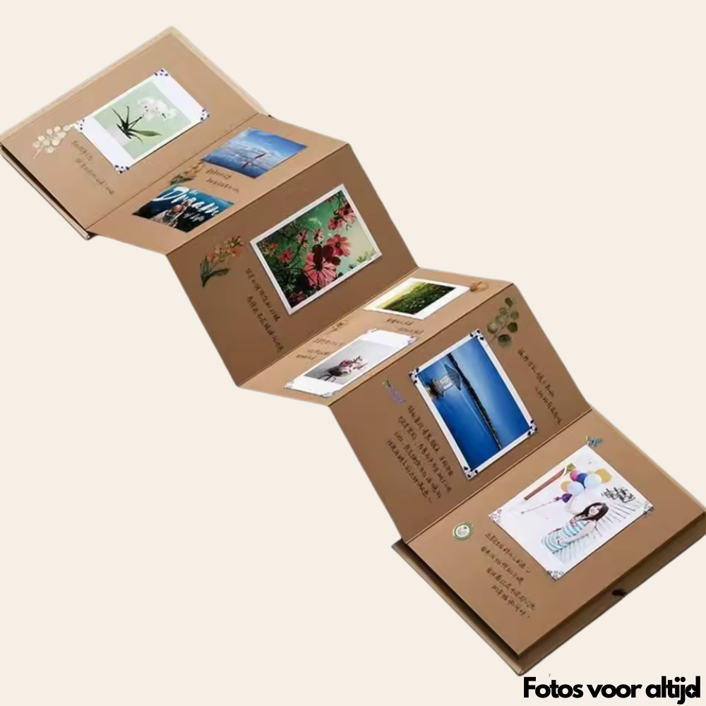 Uitklapbaar fotoboek