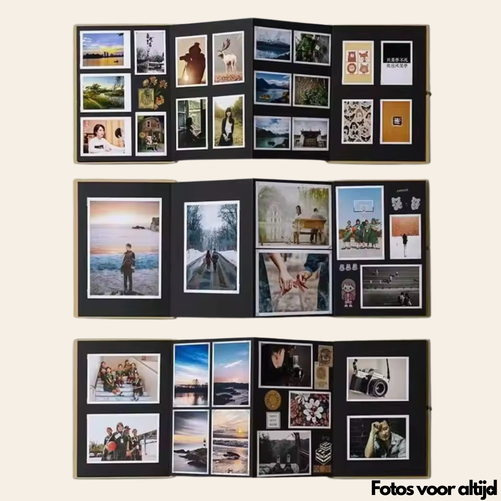 Uitklapbaar fotoboek